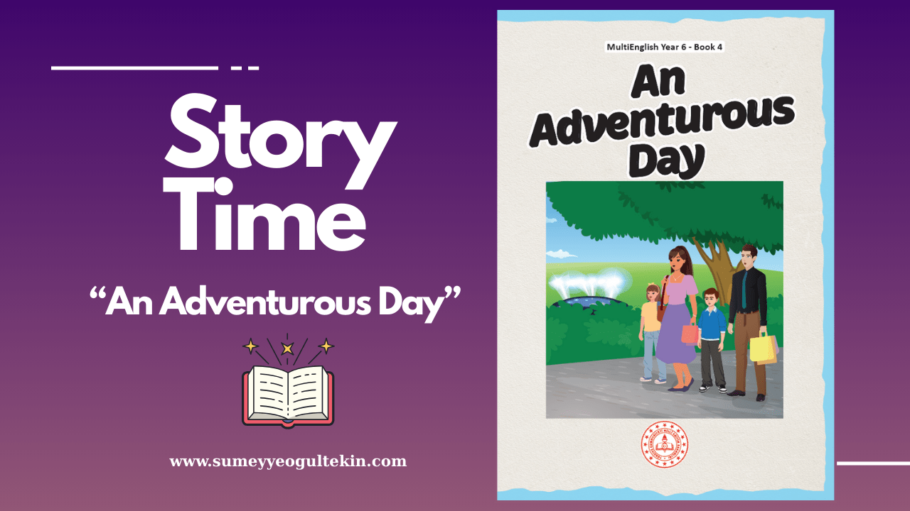 "An Adventurous Day" Story Book 4 - Multi 6